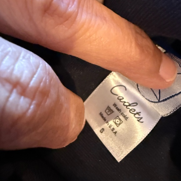 Cadets Men’s Casita Terry Polo Shirt in Navy SZ S NWT Small - Picture 2 of 3